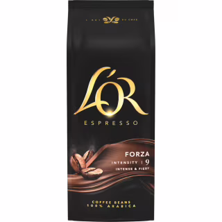 Кава L'OR Espresso Forza 100% Арабіка в зернах 1 кг (8711000400760)