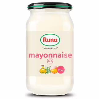 Соус Руна Майонез 67% жира 415 г (4820015948441)