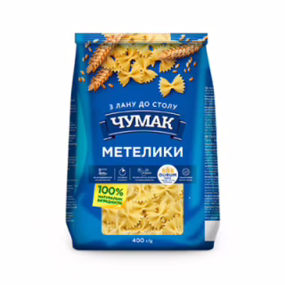 Макарони Чумак Метелики 400 г (4820156762395)