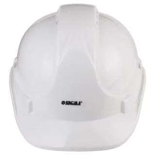 Каска защитная Sigma 8 точек крепления (белая) (9414501)