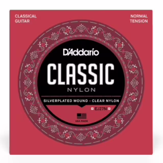 Струни для гітари D'Addario Student Classics Normal Tension (EJ27N)