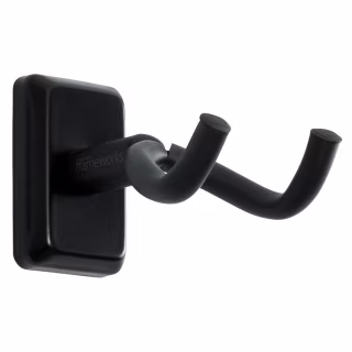 Держатель для гитары Gator Frameworks Wall Mount Guitar Hanger Black (GFW-GTR-HNGRBLK)