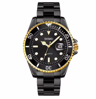 Годинник наручний SKMEI 1779BKGD, BLACK-GOLD, 11585