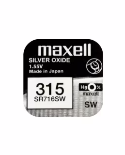Батарейка Maxell 315 (SR716SW) 1.55V