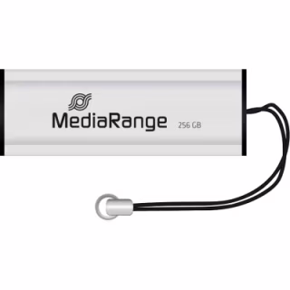 USB флеш накопичувач Mediarange 256GB Black/Silver USB 3.0 (MR919)
