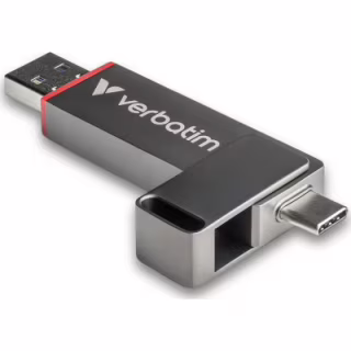 USB флеш накопичувач Verbatim 512GB QuickStick USB 3.2/USB-C (32042)