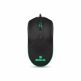 Мышка REAL-EL RM-515 USB Black (EL123200059)