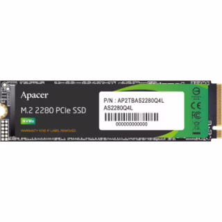 Накопичувач SSD M.2 2280 256GB Apacer (AP256GAS2280Q4L-1)