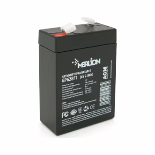 Батарея к ИБП Merlion MERLION AGM GP628F1 6 V-2,8Ah (GP628F1)