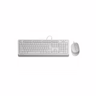 Комплект A4Tech F1010 White (4711421943307)