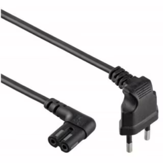 Кабель питания C7 0.5m 0.5mm2 Merlion (PC-184/2 CEE7/16-C7 CU5)