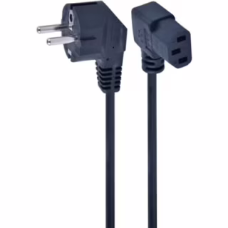 Кабель питания C13 1.5m 90° corner Cablexpert (PC-186A-VDE1B-1.5M)