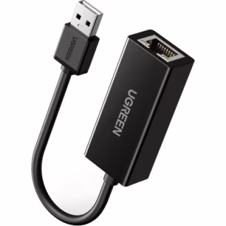 Переходник USB 2.0 AM to RJ45 Ethernet 100Mbps CR110 Ugreen (20254)
