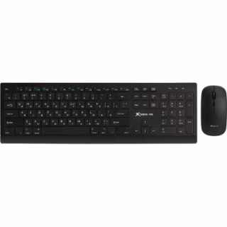 Комплект Xtrike ME MK-208W Wireless UA Black (MK-208WUA)
