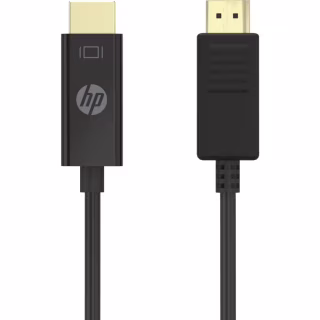Кабель мультимедійний DisplayPort M to HDMI M 2.0m 4K60Hz active HP (DHC-DP04-02M)