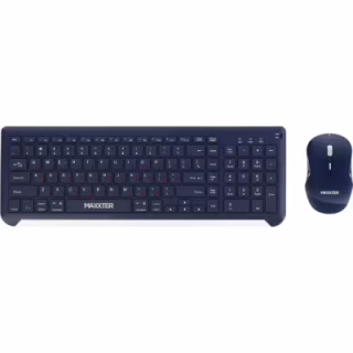 Комплект Maxxter KMS-WCM-01BL-UA Wireless UA Blue (KMS-WCM-01BL-UA)