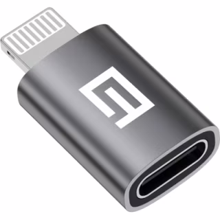 Переходник OTG USB-C F to Lightning Black Armorstandart (ARM79618)