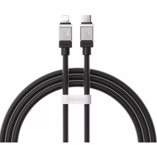 Дата кабель USB-C to Lightning 2.0m CoolPlay Fast Charging 20W black Baseus (CAKW000101)