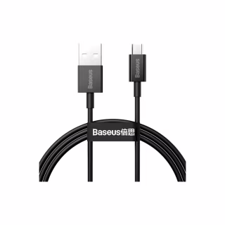 Дата кабель USB 2.0 AM to Micro 5P 1.0m 2A black Baseus (CAMYS-01)