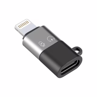 Переходник USB-C F to Lightning M charger-audio XoKo (AC-029)