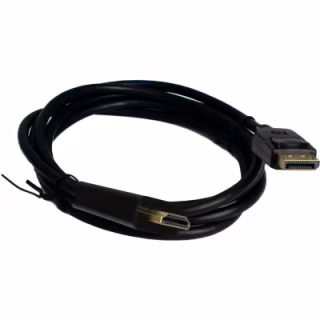 Кабель мультимедийный DisplayPort M to HDMI M 1.8m 4K60Hz black Patron (PN-DP-HDMI-18)