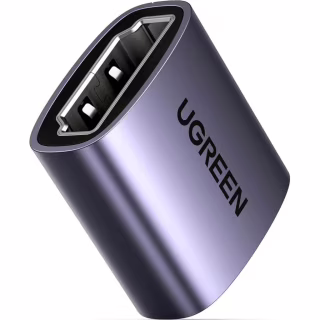 Перехідник HDMI F to HDMI F 8K black Ugreen (90592)
