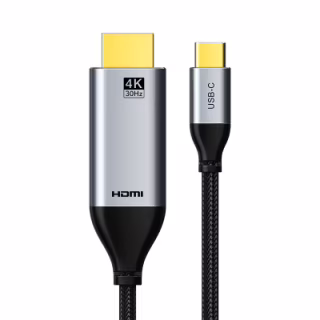 Кабель мультимедійний USB-C to HDMI M 3.0m V1.4 4K30Hz Cabletime (CA915378)