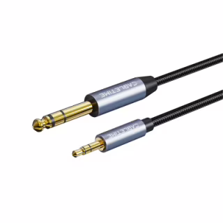 Кабель мультимедийный 6.35mm M to 3.5mm M 3.0m Cabletime (CA915279)