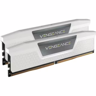 Модуль памяти для компьютера DDR5 32GB (2x16GB) 6400 MHz Vengeance White Corsair (CMK32GX5M2B6400Z36W)