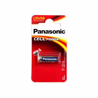 Батарейка Panasonic LRV08 * 1 (альтернативная маркировка MN21, A23) (LRV08L/1BE)