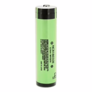 Аккумулятор 18650 3400mAh, TipTop, Protected, 6.8A, 4.2/3.6/2.5V, green Panasonic (NCR18650B-P / 18780)