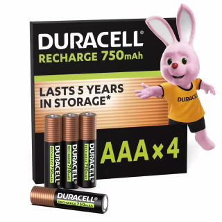 Аккумулятор Duracell AAA HR03 750mAh * 4 (5007331)