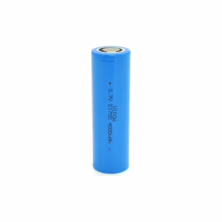 Аккумулятор 21700 4000mAh, 3.7V, Blue, FlatTop Vipow (ICR21700-4000mAhFT / 31078)