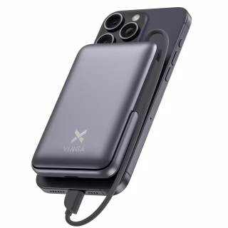 Батарея универсальная Vinga 10000 mAh 22.5W/15W/2.5W Wireless (VPBB1022WL)