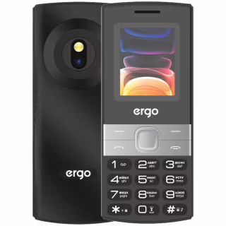 Мобильный телефон Ergo B185 Black