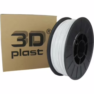 Пластик для 3D-принтера 3Dplast PETG 1.75мм, 0.85кг, white (3DPTG17508WT)