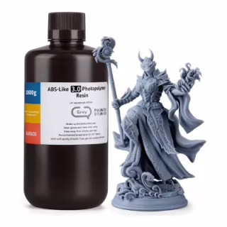 Фотополимерная смола ELEGOO Resin, ABS-like 3.0 1кг, grey (50.103.0143)