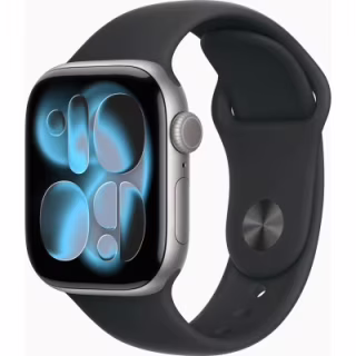 Смарт-годинник Apple Watch Series 11 GPS 42mm Space Grey Aluminium Case with Black Sport Band - S/M (MEQW4RK/A)