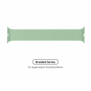 Ремінець до смарт-годинника Armorstandart Braided Solo Loop для Apple Watch 49/46/45/44/42 (Series 1-3) Mint Size 10 (172 mm) (ARM64912)