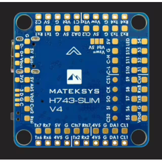 Полетный контроллер (FC) MATEK H743-SLIM-V4 (H743SLIMV4)