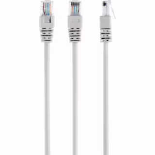 Патч-корд 20м UTP cat 5e CCA gray Cablexpert (PP12-20M)