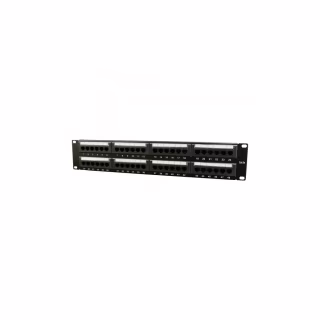 Патч-панель 19" 48xRJ-45 UTP cat.5е, 2U, тип 110 Cablexpert (NPP-C548CM-001)