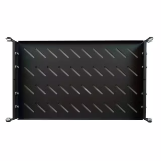 Полка 19" Hypernet 1U глуб. 300мм, в шкафы глубиной 450мм, цвет черный (U-FS-45-Black)