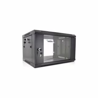 Шкаф настенный Merlion 6U 19" 600*450*367 (Ш*Г*В)мм, black (Ml3-6406 / 23526)