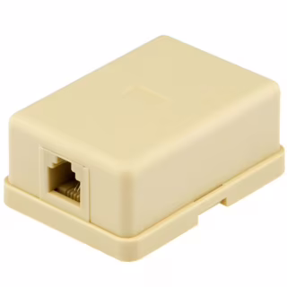 Телефонная розетка RJ12x1 UTP, 6P4C Ritar (06298 / StR-6P4CRJ12-1)