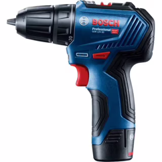 Шуруповерт Bosch Professional GSR 12V-30 2x 2.0Аг, GAL 12V-40, кейс (0.601.9G9.000)