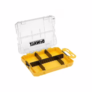 Ящик для инструментов DeWALT для бит системы TSTAK Tough Case М с футляро и кассетами 4 шт, разделители 6шт (DT70802)