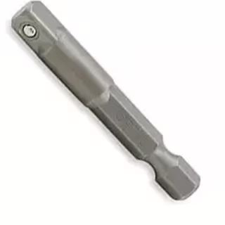Адаптер для инструмента Toptul для головок под шуруповерт 1/4"х1/4" L50 шестигранный (FPKA0808)