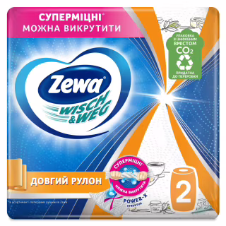 Бумажные полотенца Zewa Wisch Weg Design 2 рулона (7322540973112)