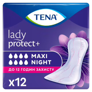 Урологические прокладки Tena Lady Maxi Night 12 шт. (7322541120966)